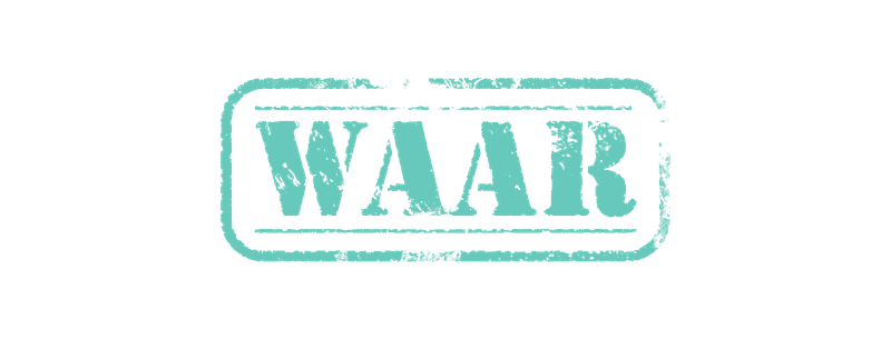 Stempel ‘Waar’