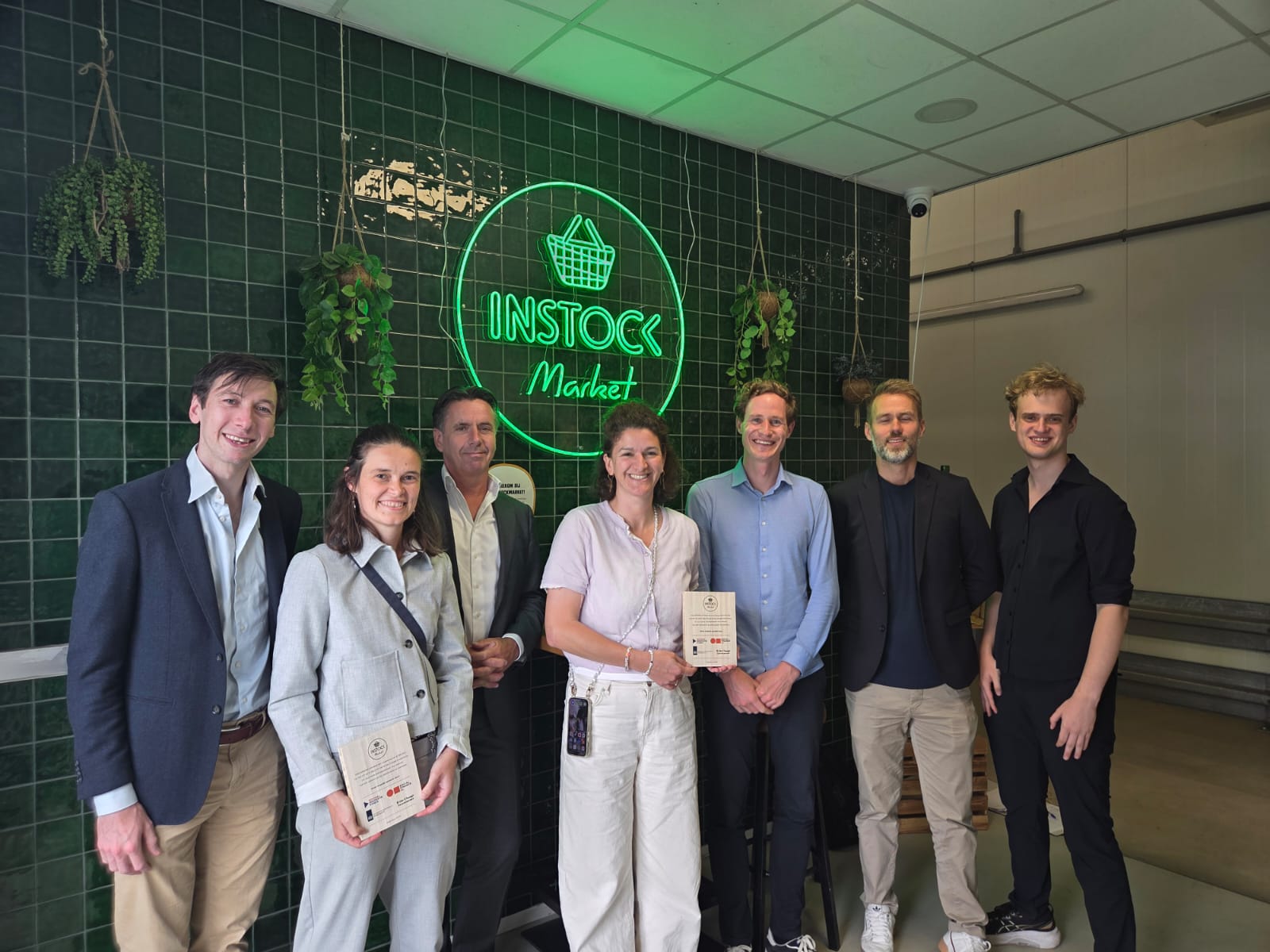 Michelle Steggerda op bezoek bij InstockMarket